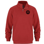 ROLAND MICHENER PUBLIC SCHOOL - ONE COLOUR LEFT CHEST - FLUX 1/4 ZIP SWEATSHIRT - ADULT