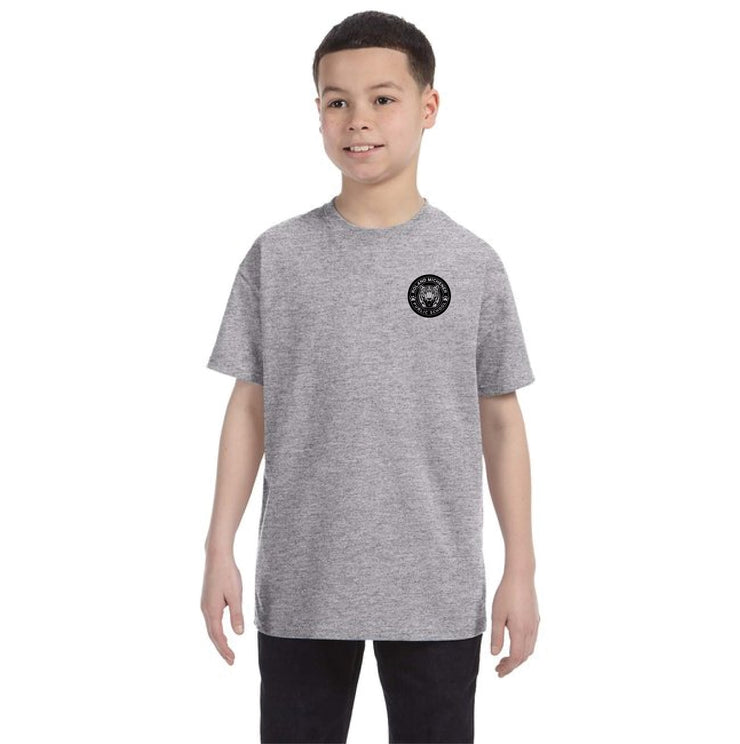 ROLAND MICHENER PUBLIC SCHOOL - ONE COLOUR LEFT CHEST - GILDAN COTTON TEE - YOUTH