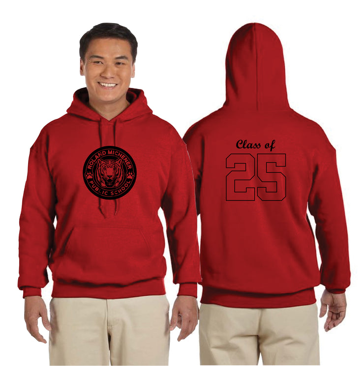 ROLAND MICHENER PUBLIC SCHOOL CLASS OF - GILDAN COTTON HOODIE - ADULT