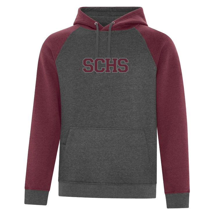 SOUTH CARLETON SPIRITWEAR - ATC GAME DAY TWO TONE HOODIE - ADULT