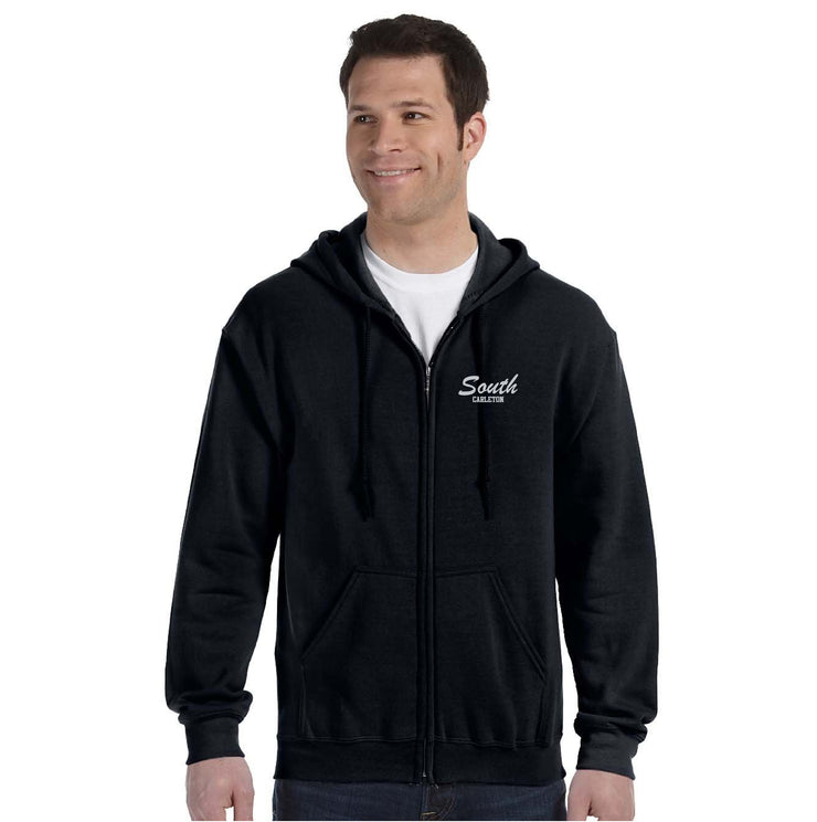 SOUTH CARLETON SPIRITWEAR - GILDAN ZIPPED COTTON HOODIE - ADULT