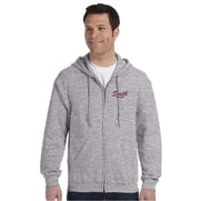SOUTH CARLETON SPIRITWEAR - GILDAN ZIPPED COTTON HOODIE - ADULT
