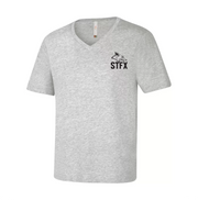 STFX STAFFWEAR - LEFT CHEST PRINT - ATC RINGSPUN VNECK TEE - MENS