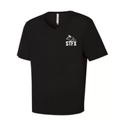 STFX STAFFWEAR - LEFT CHEST PRINT - ATC RINGSPUN VNECK TEE - MENS