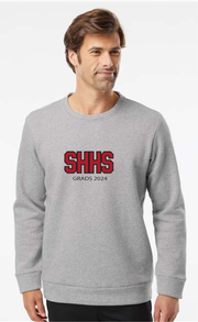 SACRED HEART GRAD - TWILL - ADIDAS COTTON CREWNECK