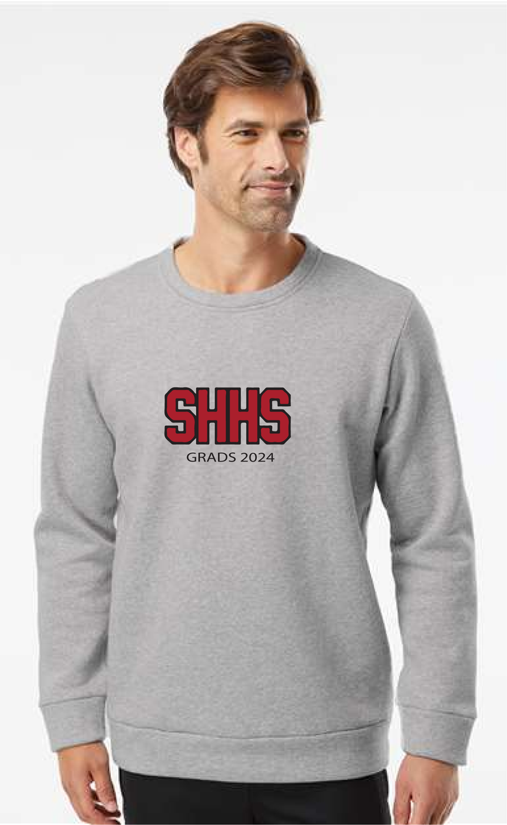 SACRED HEART GRAD - TWILL - ADIDAS COTTON CREWNECK