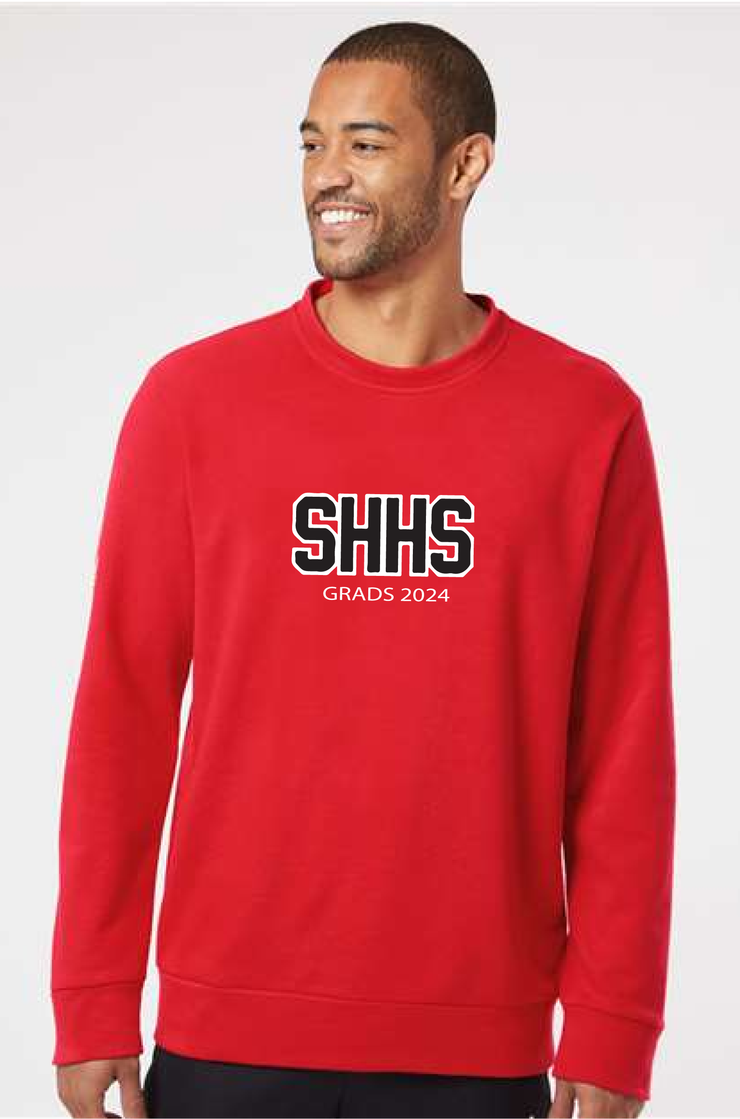 SACRED HEART GRAD - TWILL - ADIDAS COTTON CREWNECK