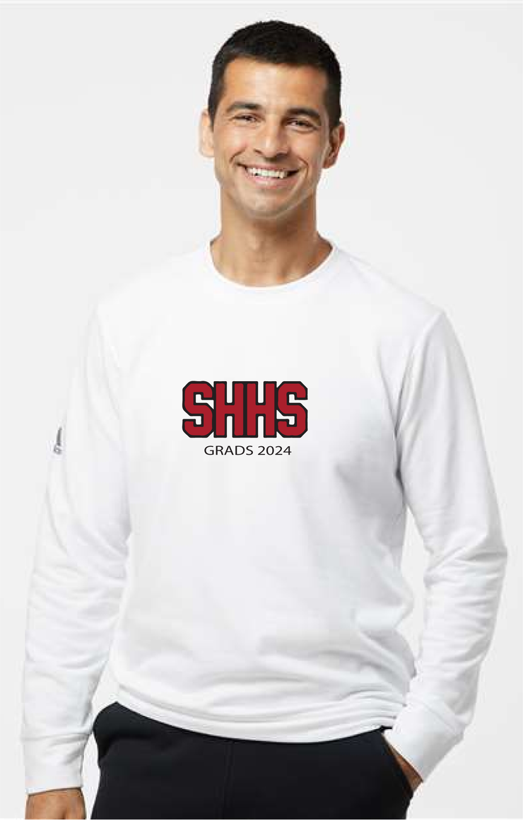 SACRED HEART GRAD - TWILL - ADIDAS COTTON CREWNECK