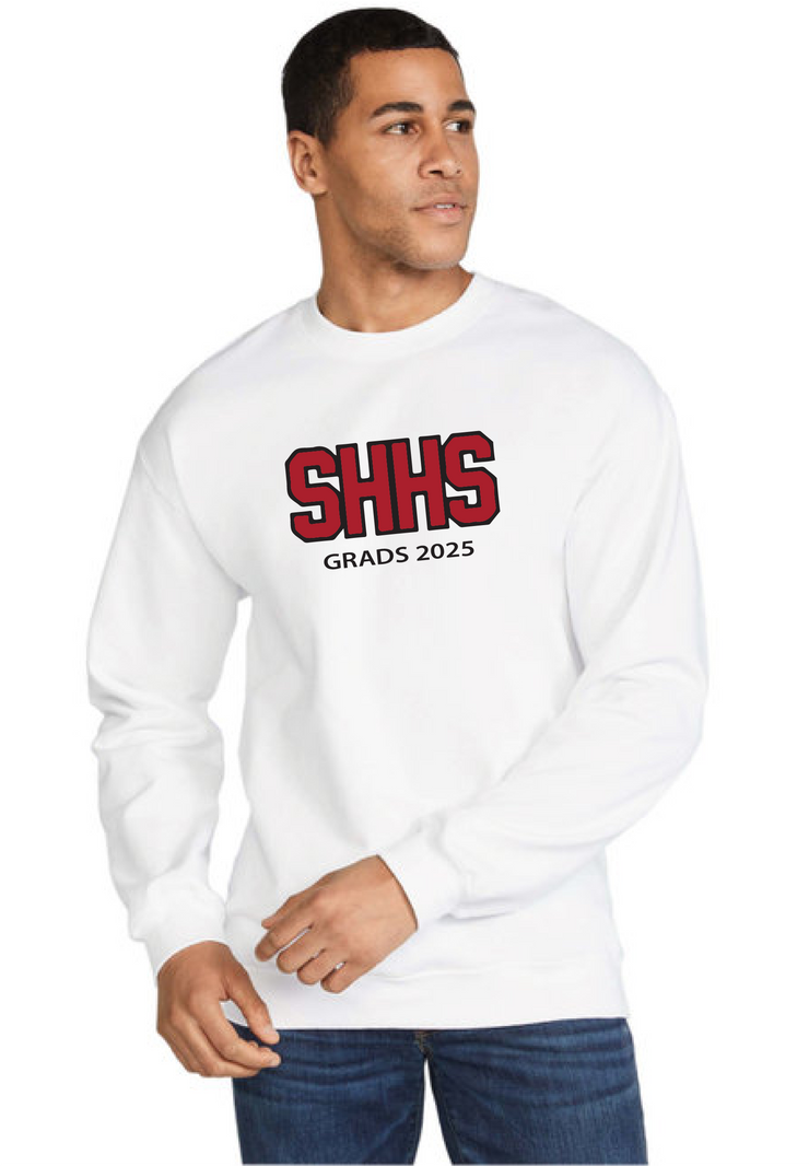 SACRED HEART GRAD - TWILL - GILDAN SOFTSTYLE CREWNECK - ADULT