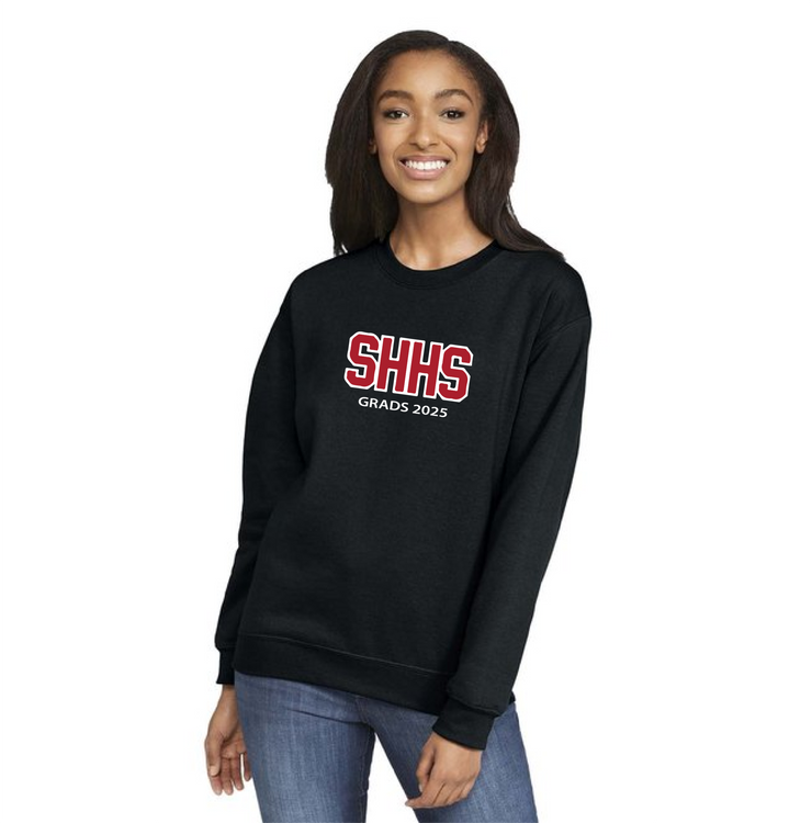SACRED HEART GRAD - TWILL - GILDAN SOFTSTYLE CREWNECK - ADULT