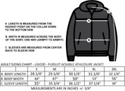 NAVAN GRADS HOCKEY - NAVAN LEFT CHEST EMBROIDERY - PURSUIT ATHLEISURE JACKET - MENS