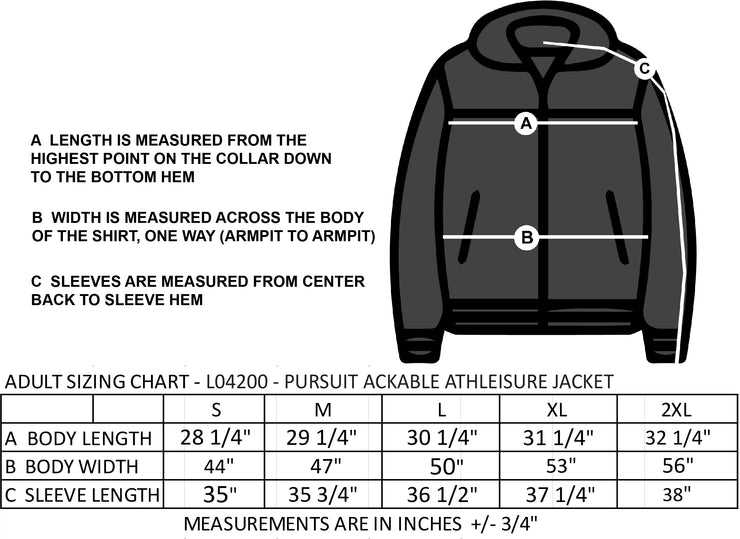 NAVAN GRADS HOCKEY - NAVAN LEFT CHEST EMBROIDERY - PURSUIT ATHLEISURE JACKET - MENS