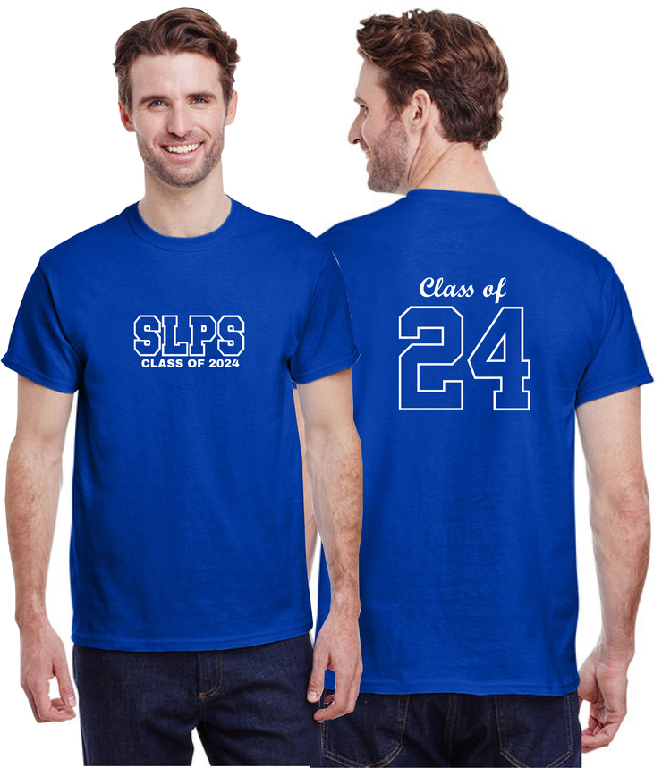 STEPHEN LEACOCK GRAD WEAR - GILDAN COTTON TEE