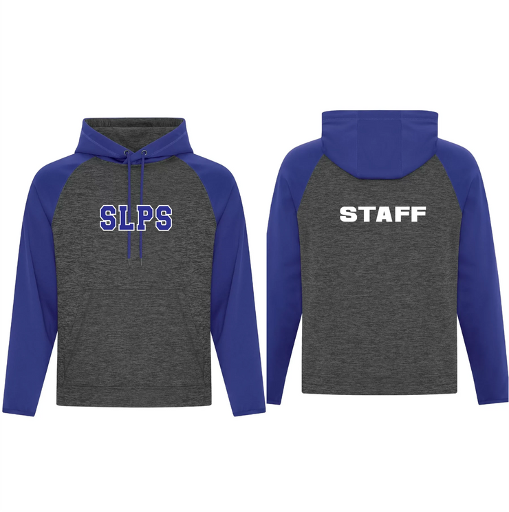 STEPHEN LEACOCK STAFFWEAR - SPLS PRINT STAFF BACK - ATC DYNAMIC TWO TONE HOODIE - ADULT