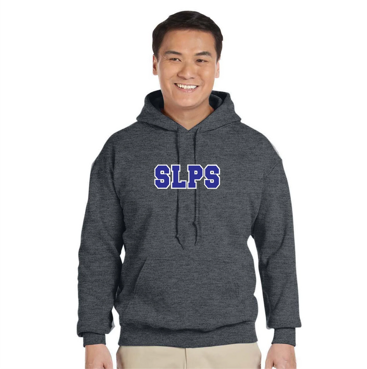 STEPHEN LEACOCK STAFFWEAR - SLPS PRINT - GILDAN HEAVY BLEND HOODIE - ADULT