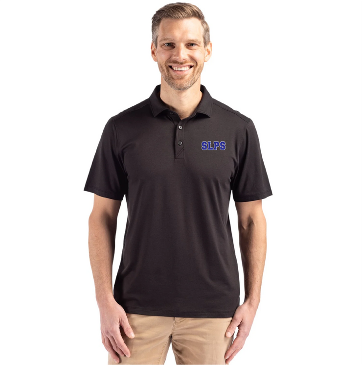 STEPHEN LEACOCK STAFFWEAR - SLPS EMB - CUTTER & BUCK COASTLINE EPIC COMFORT ECO RECYCLED POLO - MENS