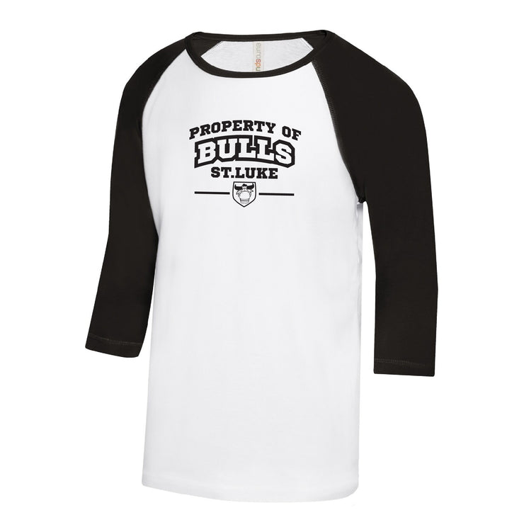 ST. LUKE SCHOOL NEPEAN SPIRITWEAR - ATC EUROSPUN BASEBALL TEE - YOUTH