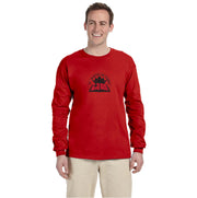 ST. MARTIN DE PORRES SPIRITWEAR - CIRCLE LOGO - GILDAN COTTON LONGLSEEVE - ADULT