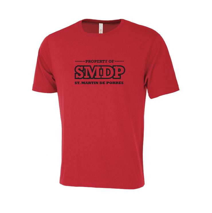 ST. MARTIN DE PORRES STAFFWEAR - ATC EUROSPUN TEES - MENS