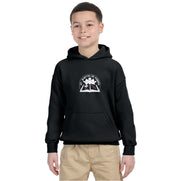 ST. MARTIN DE PORRES SPIRITWEAR - CIRCLE LOGO - GILDAN COTTON HOODIE - YOUTH