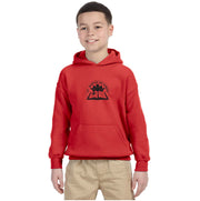 ST. MARTIN DE PORRES SPIRITWEAR - CIRCLE LOGO - GILDAN COTTON HOODIE - YOUTH