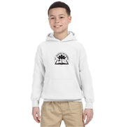 ST. MARTIN DE PORRES SPIRITWEAR - CIRCLE LOGO - GILDAN COTTON HOODIE - YOUTH