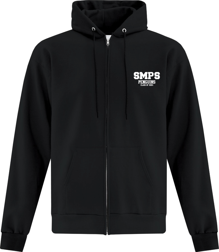 SOUTH MARCH GRADWEAR- ATC COTTON ZIPPED HOODIE- SMPS