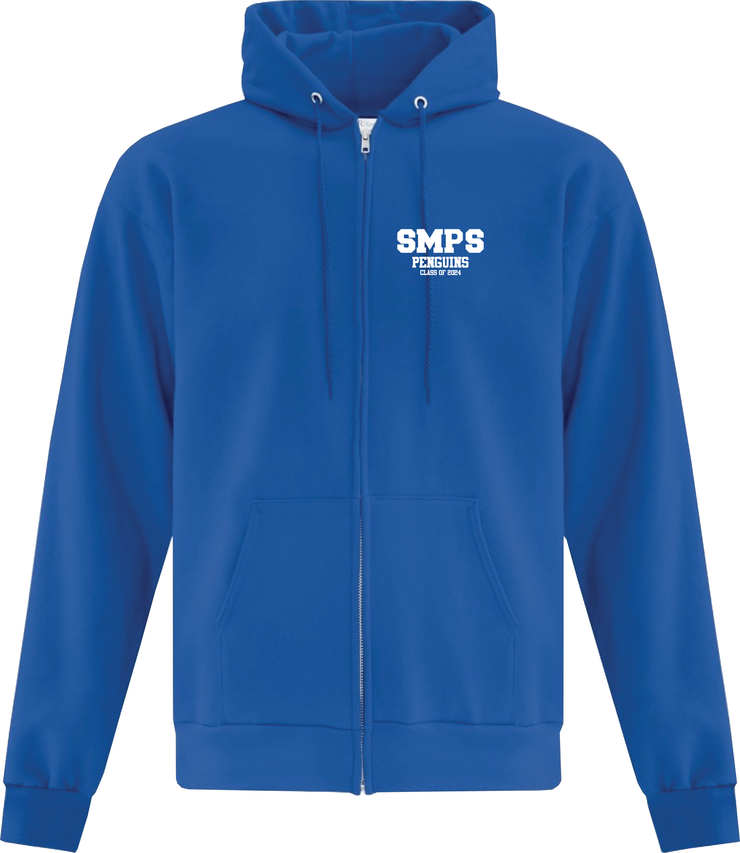 SOUTH MARCH GRADWEAR- ATC COTTON ZIPPED HOODIE- SMPS