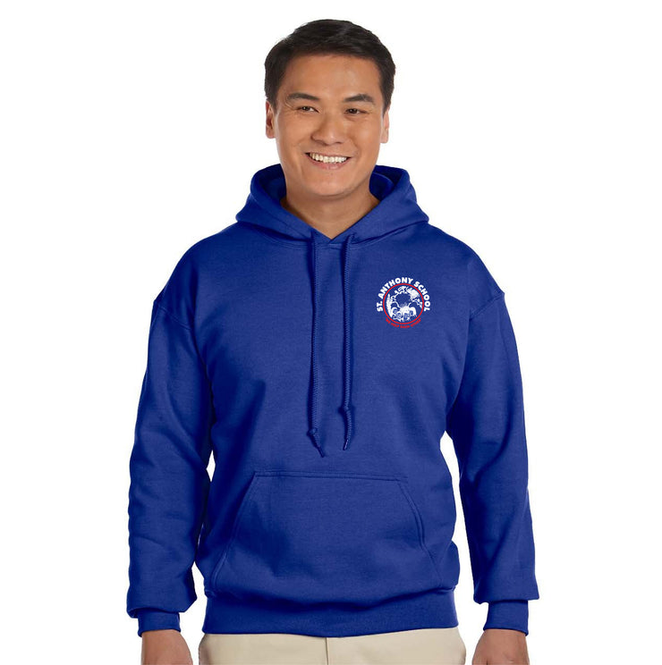 ST. ANTHONY STAFFWEAR - GILDAN COTTON HOODIE - ADULT