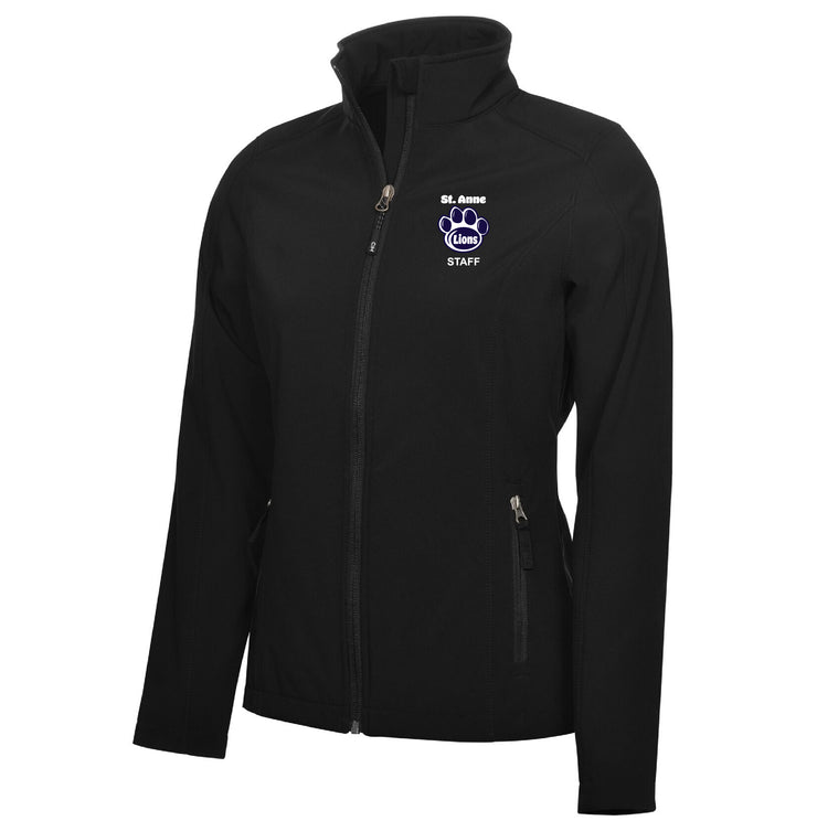 ST. ANNE STAFFWEAR - PAW EMB - COAL HARBOUR JACKET - ADULT