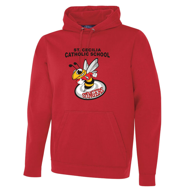 ST. CECILIA SPIRITWEAR - ATC MOISTURE WICKING HOODIE - ADULT