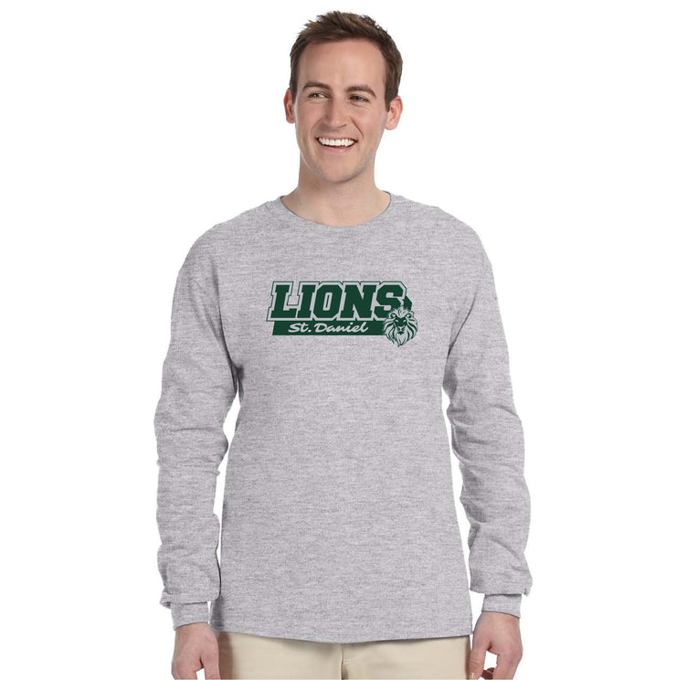 ST. DANIEL SPIRITWEAR - GILDAN COTTON LONGSLEEVE - ADULT