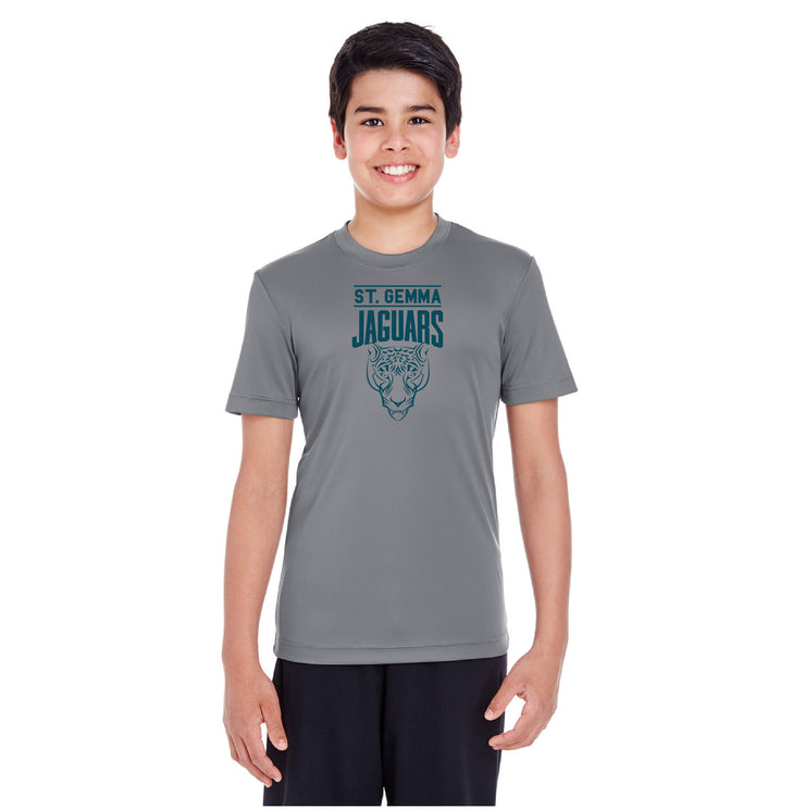 ST. GEMMA  SPIRITWEAR - TEAM 365 PERFORMANCE TEE - YOUTH