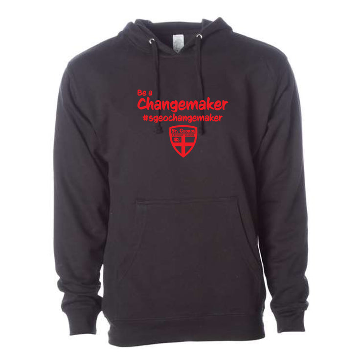 ST. GEORGE STAFFWEAR - INDEPENDENT TRADIN CO MIDWEIGHT HOODIE - ADULT