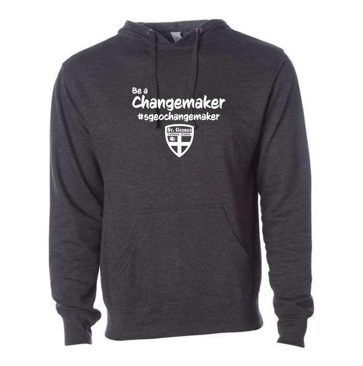 ST. GEORGE STAFFWEAR - INDEPENDENT TRADIN CO MIDWEIGHT HOODIE - ADULT