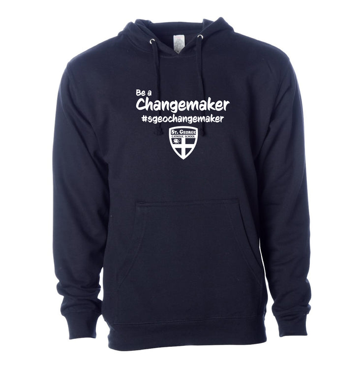 ST. GEORGE STAFFWEAR - INDEPENDENT TRADIN CO MIDWEIGHT HOODIE - ADULT