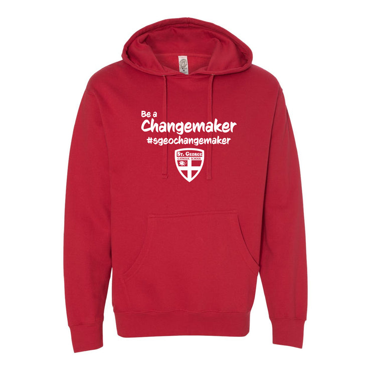 ST. GEORGE STAFFWEAR - INDEPENDENT TRADIN CO MIDWEIGHT HOODIE - ADULT