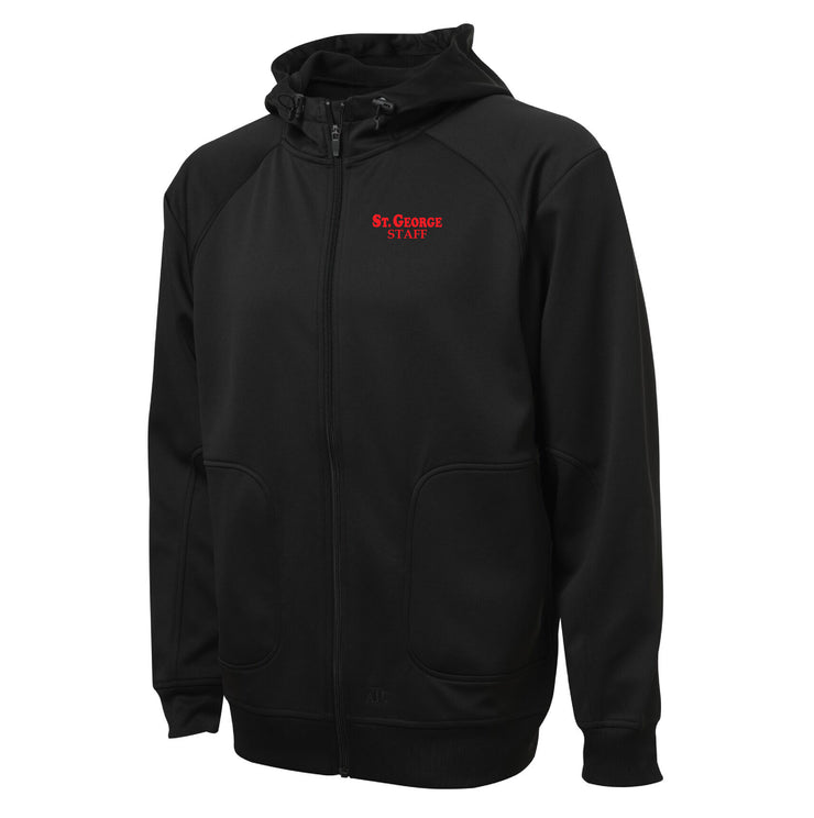 ST. GEORGE STAFFWEAR - PTECH FLEECE JACKET - ADULT