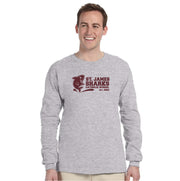 ST. JAMES SPIRITWEAR - GILDAN COTTON LONGSLEEVE - ADULT
