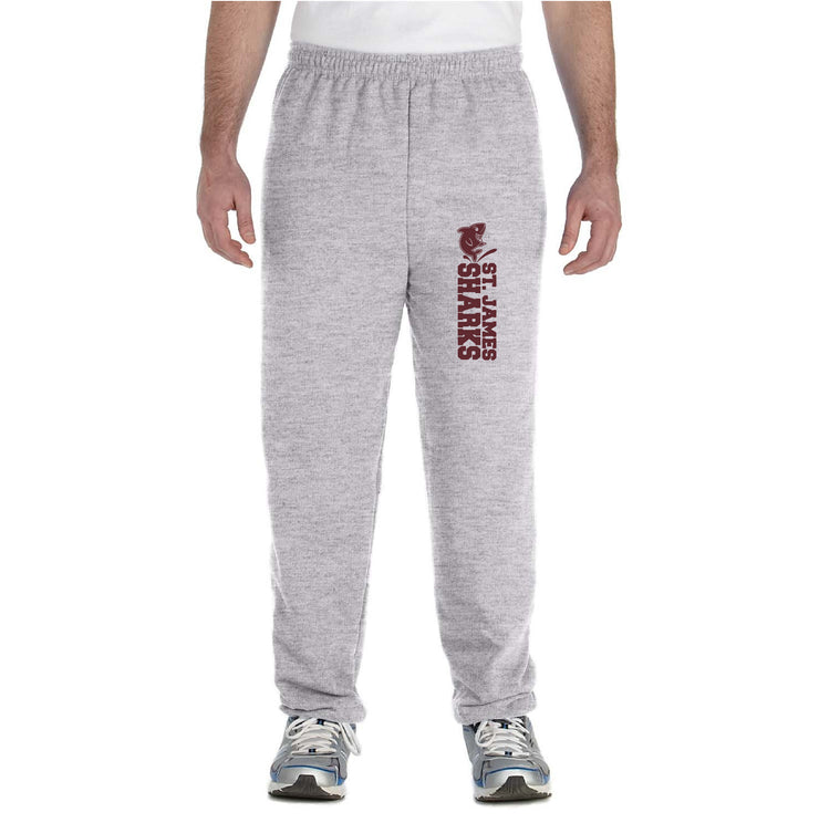 ST. JAMES SPIRITWEAR - GILDAN COTTON SWEATPANTS - ADULT