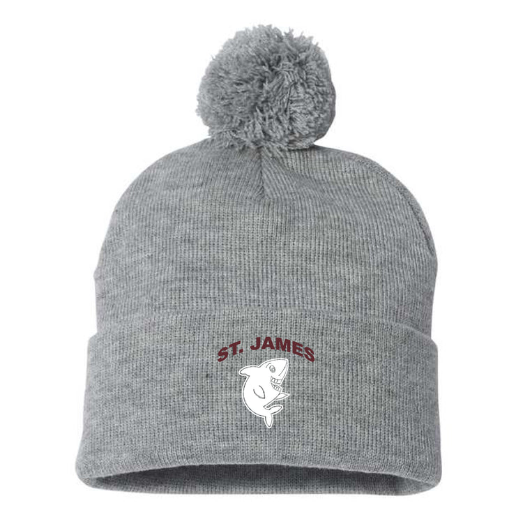 ST. JAMES SPIRITWEAR - SPORTSMAN POM POM CUFFED TOQUE