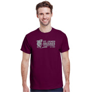 ST. JAMES SPIRITWEAR - GILDAN COTTON TEE - ADULT