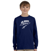 ST. MARK SPIRITWEAR - GILDAN COTTON LONGSLEEVE TEE - YOUTH