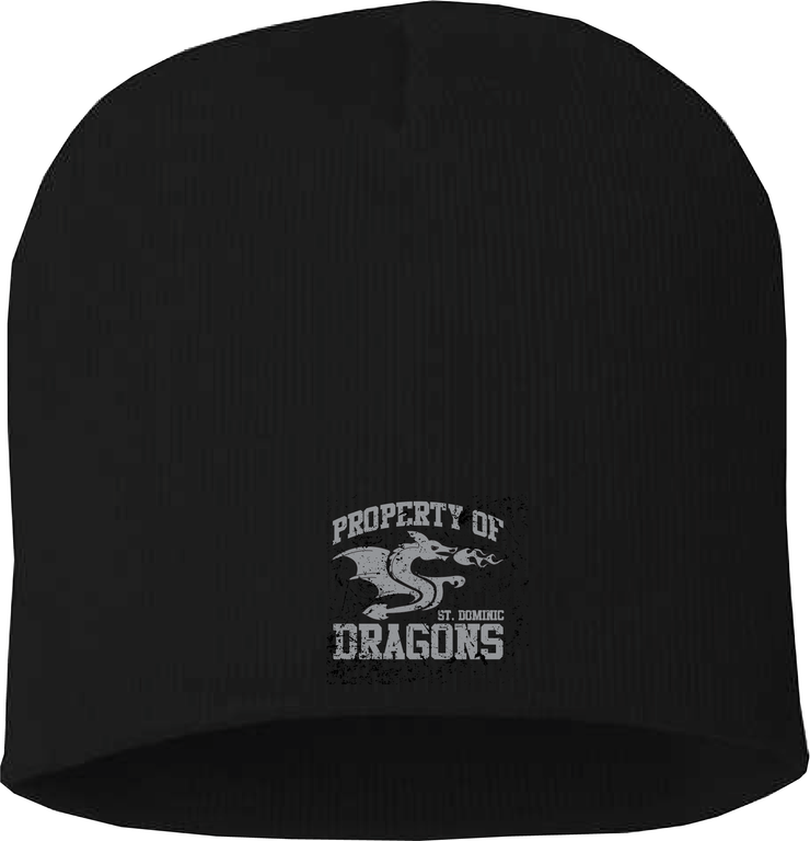ST. DOMINIC  SPIRITWEAR - PROPERTY OF DRAGONS - BEANIE TOQUE