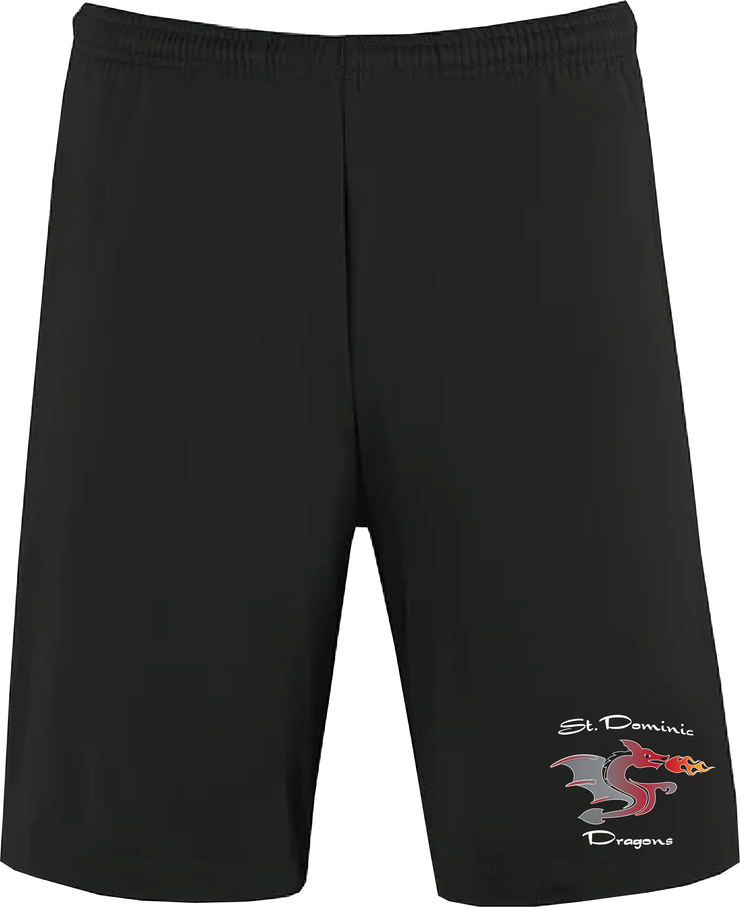 ST.DOMINIC SPIRITWEAR -  DRAGONS LOGO  - YOUTH - CANADASPORTSWEAR ATHLETIC SHORTS