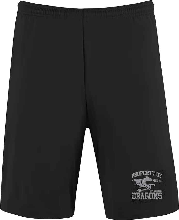 ST.DOMINIC SPIRITWEAR -   PROPERTY OF DRAGONS - ADULT - CANADASPORTSWEAR ATHLETIC SHORTS