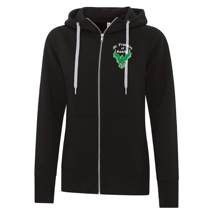 ST. FRANCIS OF ASSISI STAFFWEAR - ATC CORE FULL ZIP HOODIE - ADULT