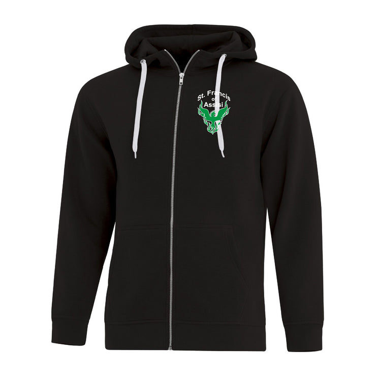 ST. FRANCIS OF ASSISI STAFFWEAR - ATC CORE FULL ZIP HOODIE - ADULT