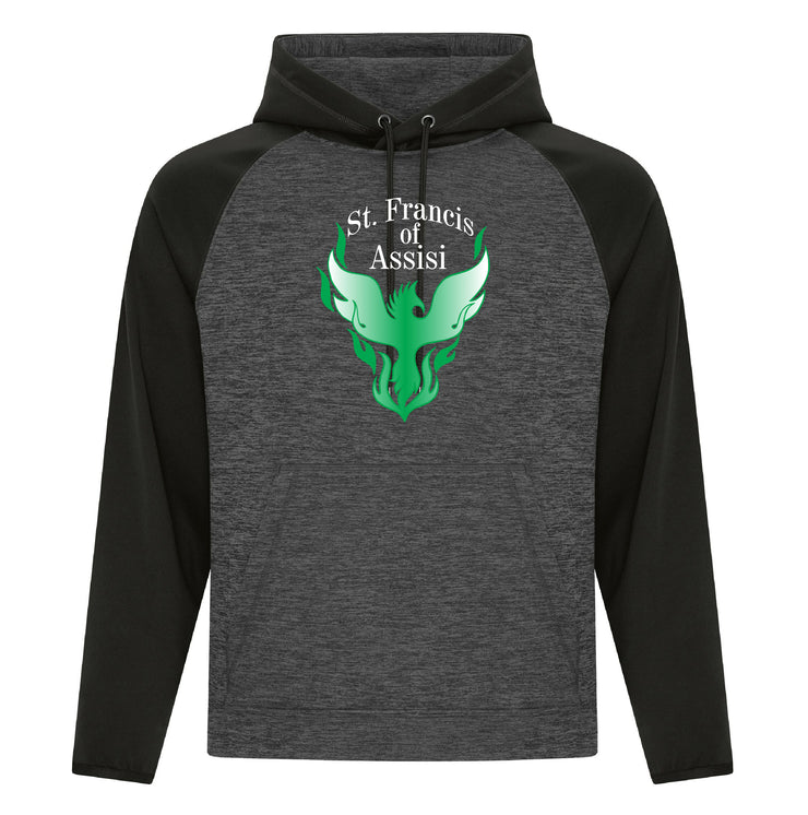 ST. FRANCIS OF ASSISI STAFFWEAR - ATC DYNAMIC TWO TONE HOODIE - ADULT