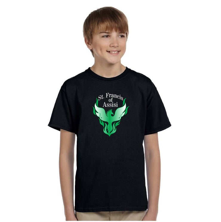 ST. FRANCIS OF ASSISI SPIRITWEAR - GILDAN COTTON TEE - YOUTH